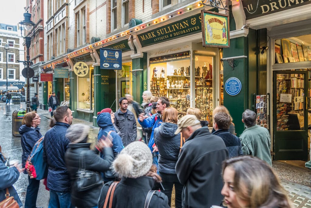 Cecil Court Tour Group