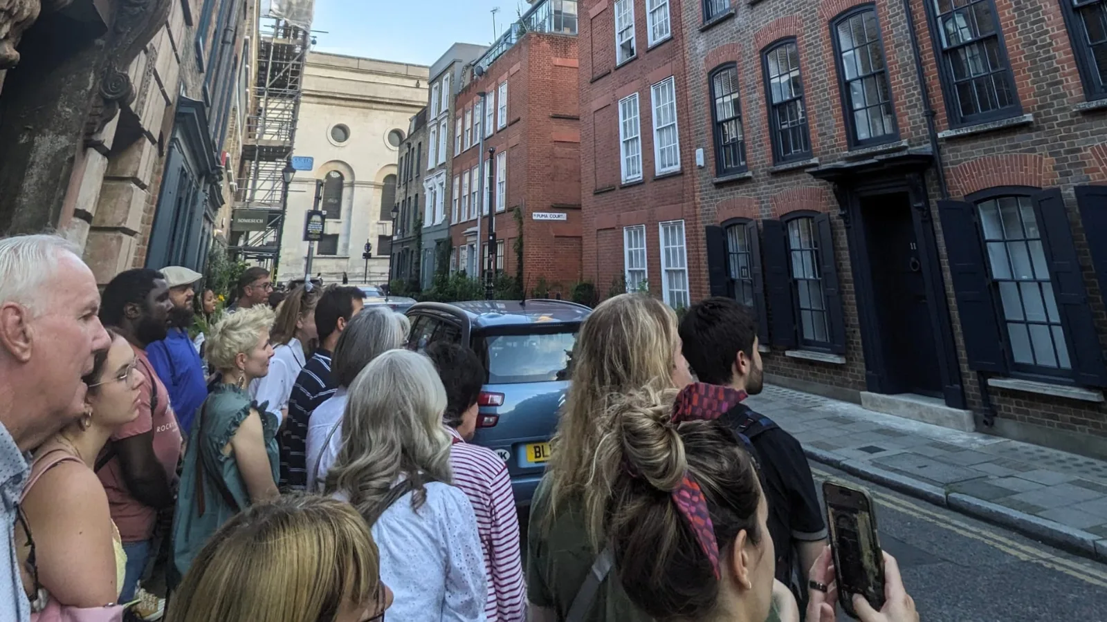 Jack the Ripper Walking Tour - crowd